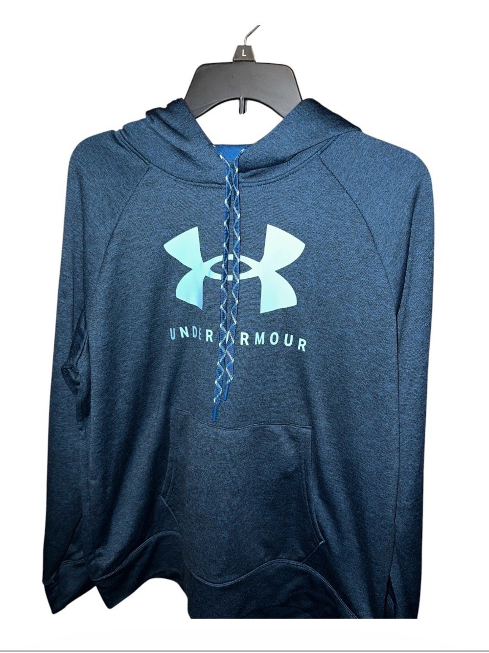 LG Dark Teal Hoodie with Light Blue Logo